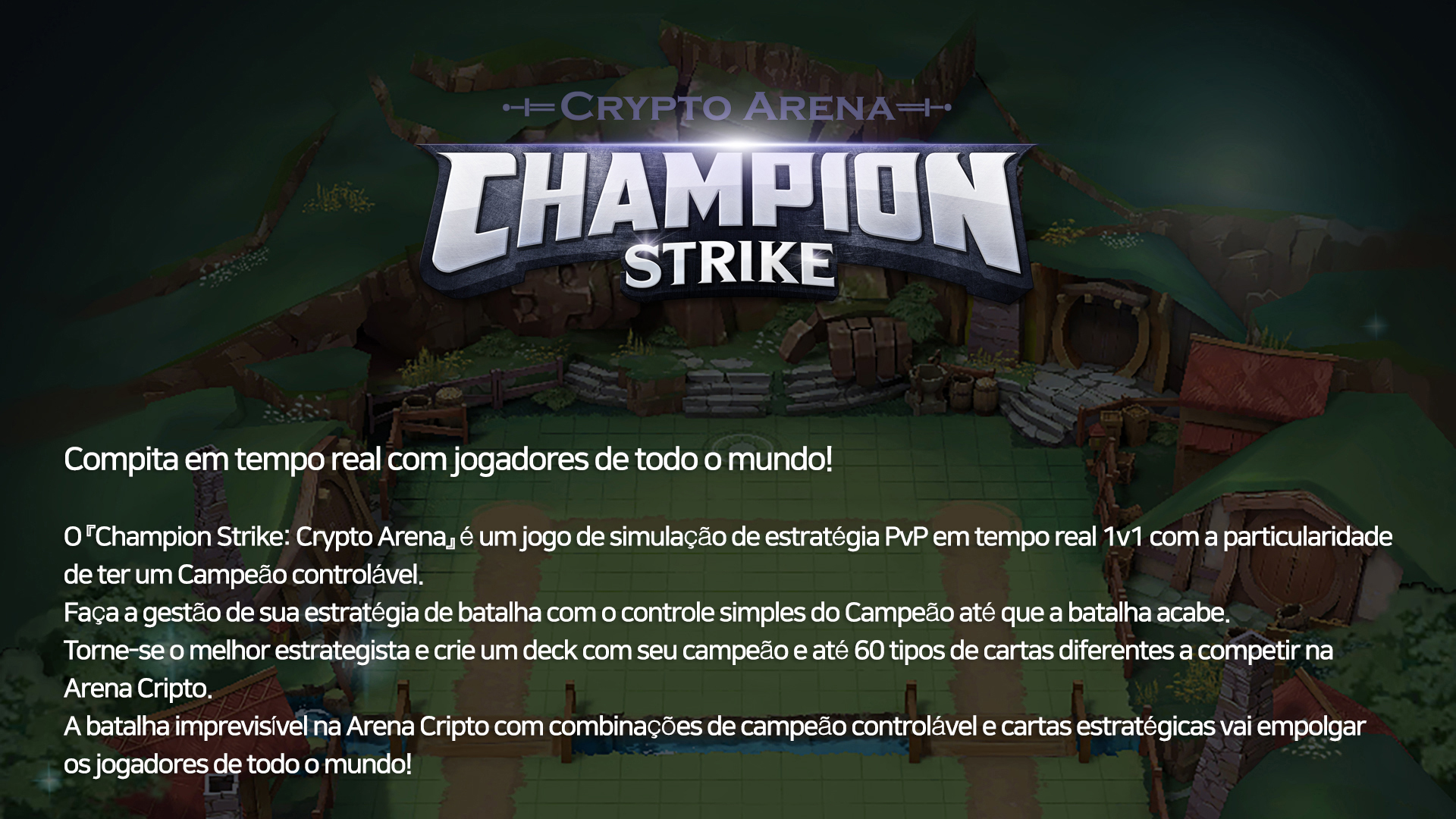 LANÇAMENTO DO CHAMPION STRIKE: CRYPTO ARENA - JOGANDO ESSE NOVO JOGO NFT  GRÁTIS AO VIVO 